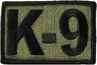 K-9 Tactical Patch 2"x3"