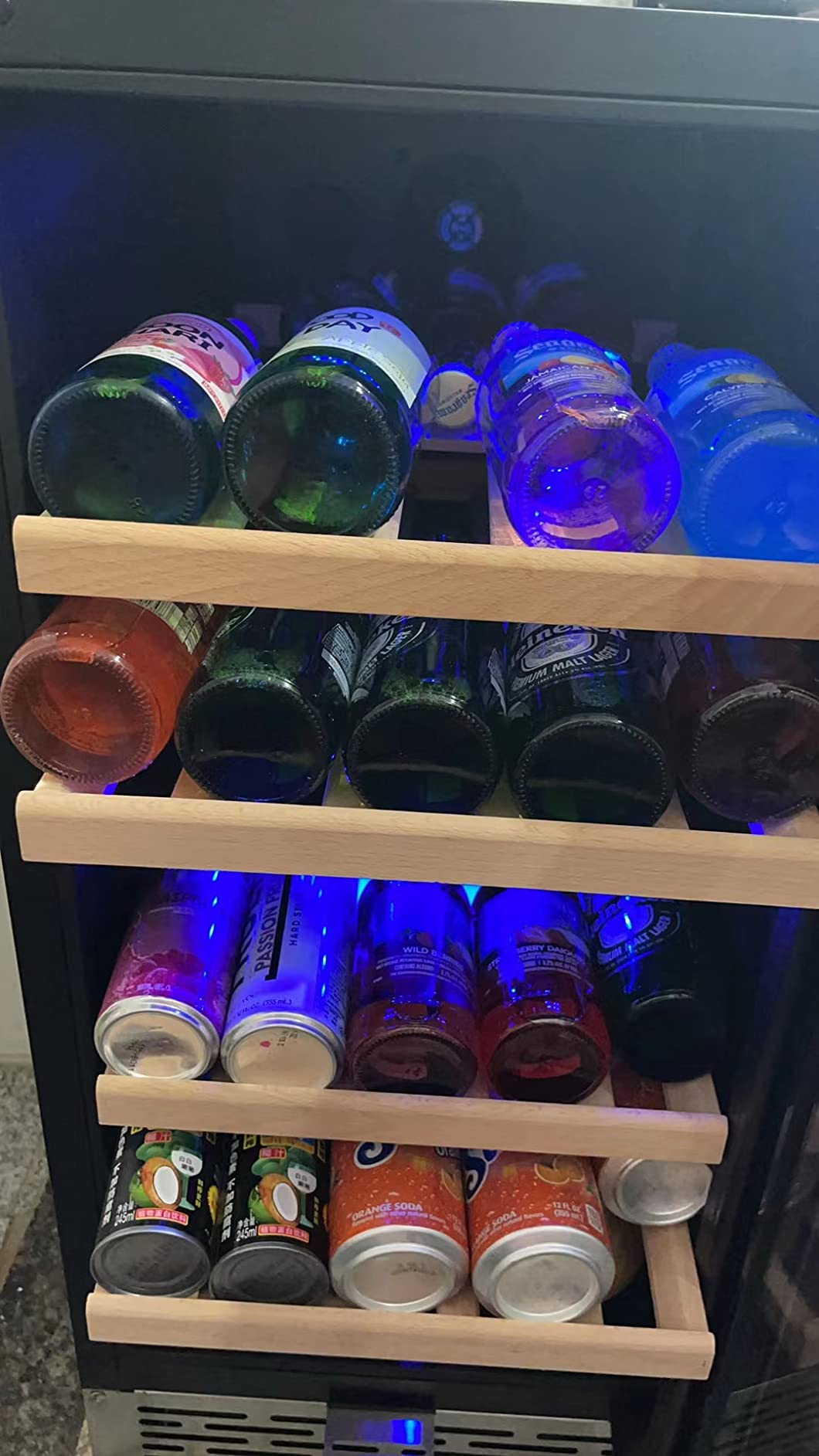 49/mo Finance VINERIE Elegant 15 Inch Wine Cooler Refrigerators, 30