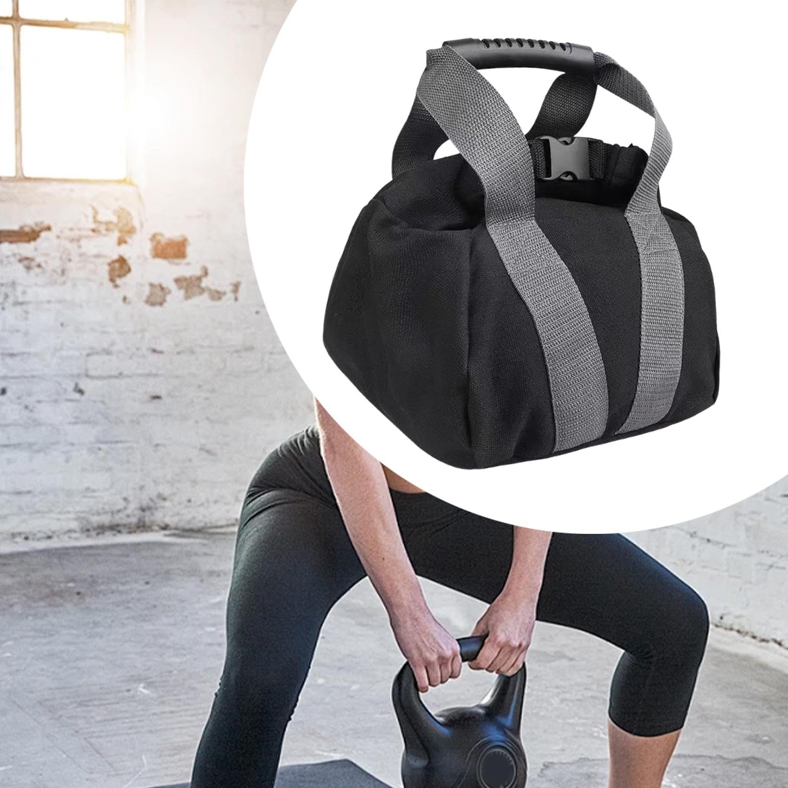 Colaxi Weight Sandbag Weightlifting Sandbag Adjustable Heavy Duty Wear Resistant Fitness Equipment Weighted Bag for Home Workout Gym