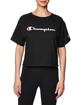 トップス Women's SPARKLE LOGO CROPPED TEE / BLK Sequins Crop Tops for Women Fashion Long Sleeve Crew Neck