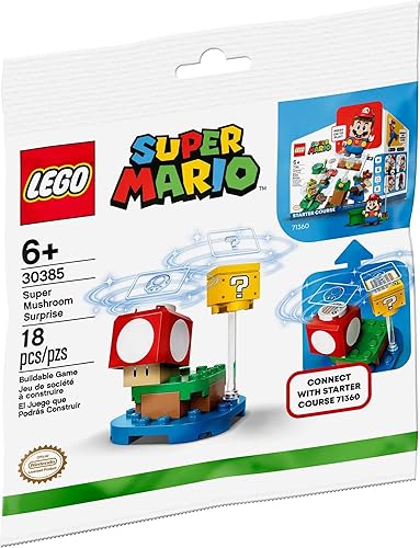 Miniatura 5 de Lego Juego de 2 71423 Bone Bowsers Fortress Battle Expansion Set & 30385 Super Mushroom Surprise
