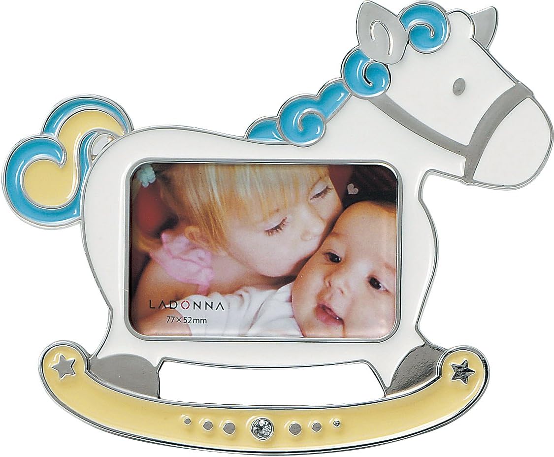 LADONNA Rocking Horse Baby Frame Picture Gifts for Children