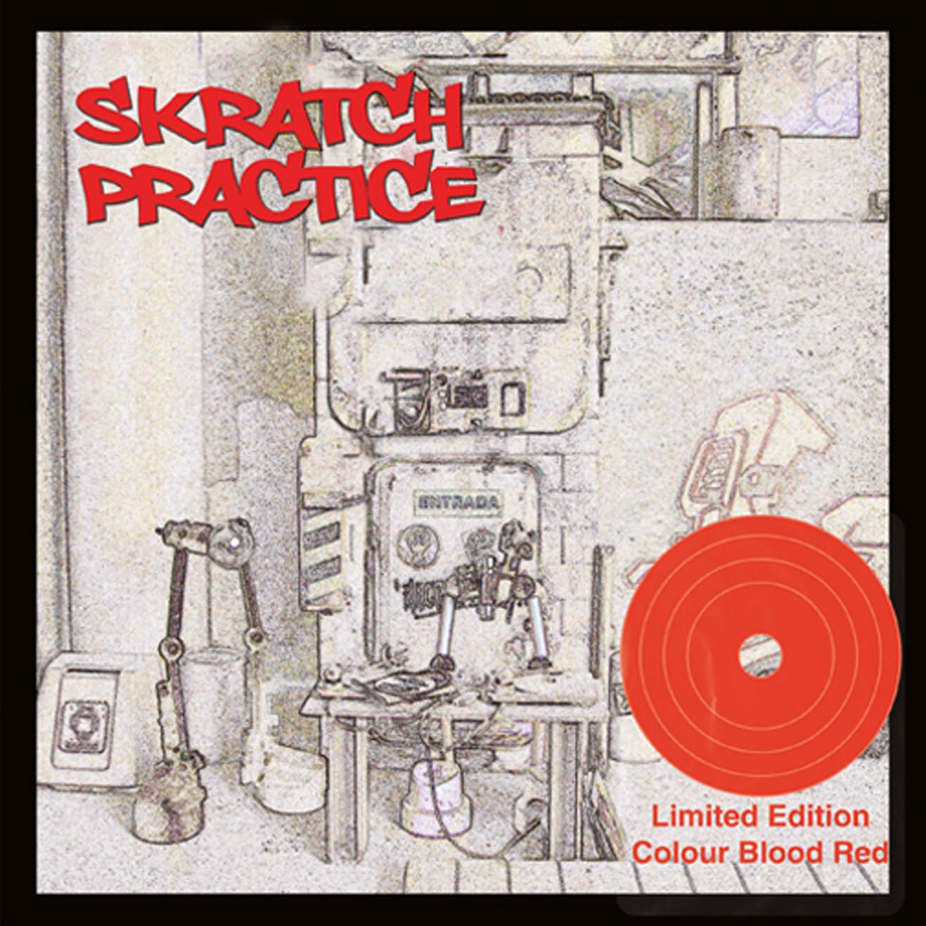 DJ T KUT - Skratch Practice - Vinyl (limited blood red vinyl 7"")