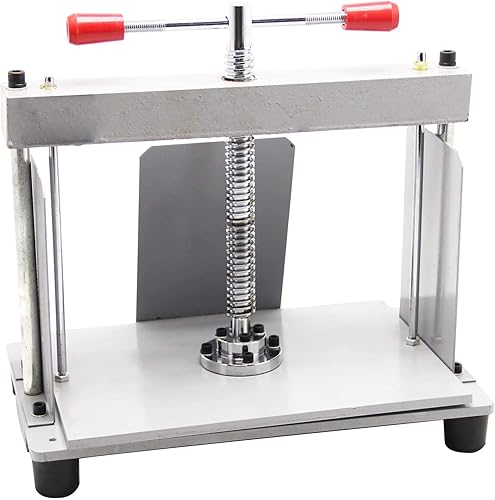 CGOLDENWALL Máquina de prensa de papel manual de tamaño A4 Máquina de aplanamiento manual de libros Máquina de prensa de papel plano Máquina de