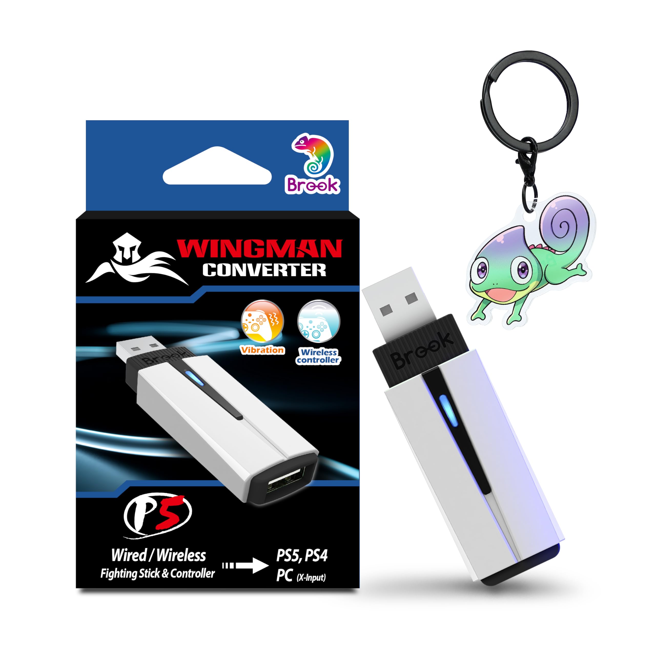 PC用ゲームコントローラー・コンバーター Brook Wingman P5 Converter PS5/PS4/PC Amazon.com: Brook Wingman P5 - P5 P4 PC Controller Converter with