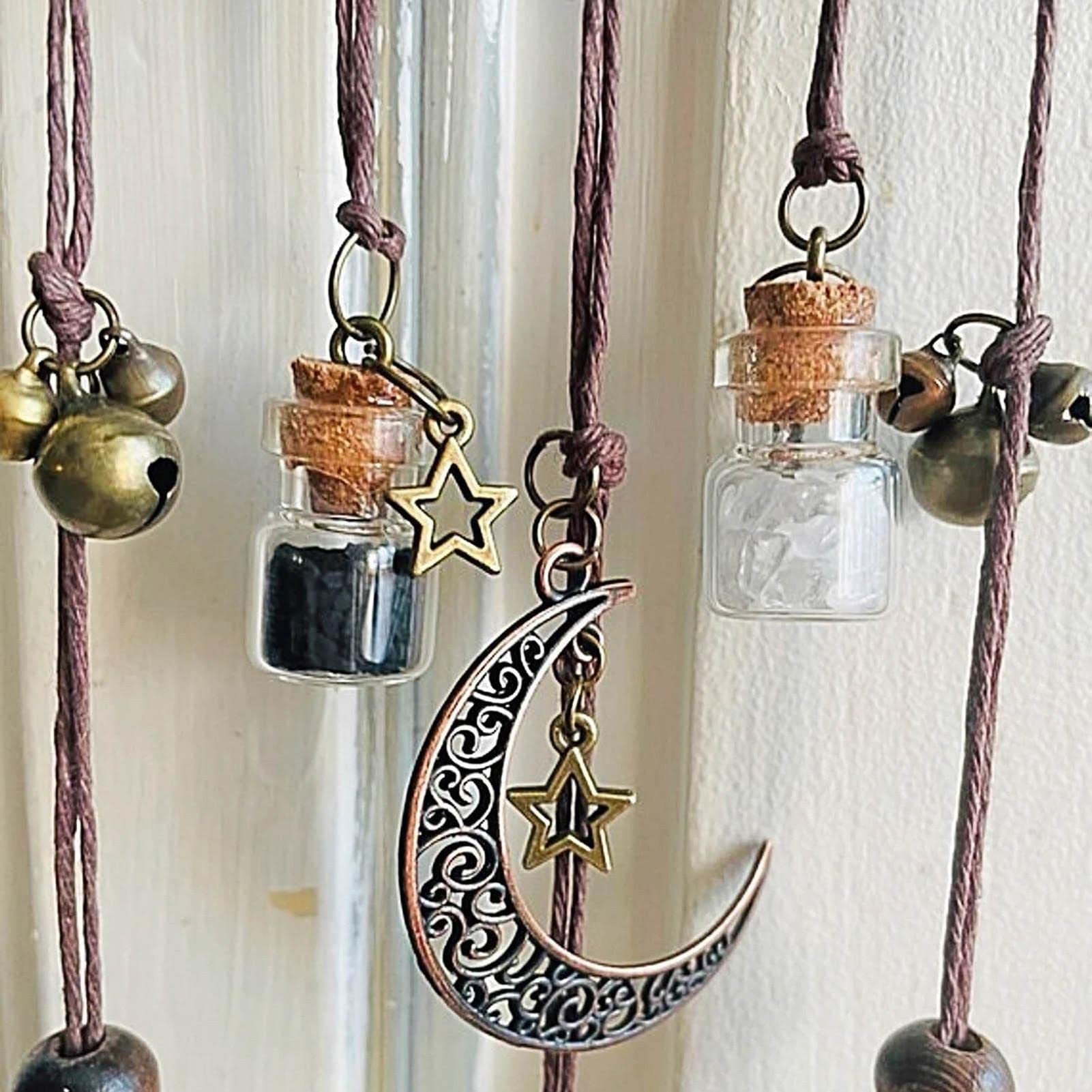 Kuntesetty Hexenglocken Türhänger - Mystisches Windspiel Für Garten & Wohnung