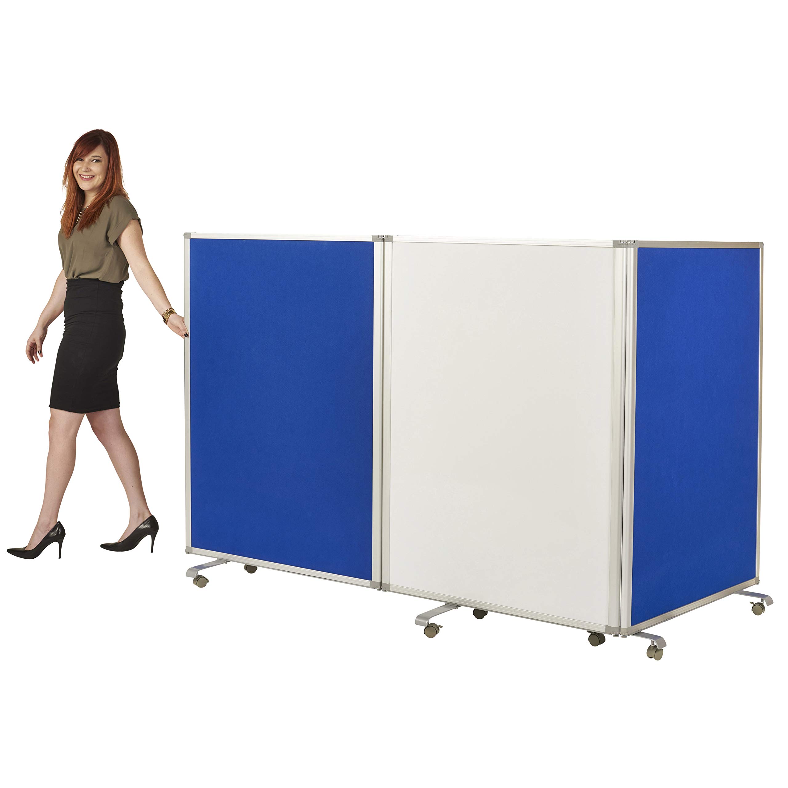 Buy ECR4Kids Mobile DryErase Room Divider and Partition, DoubleSided