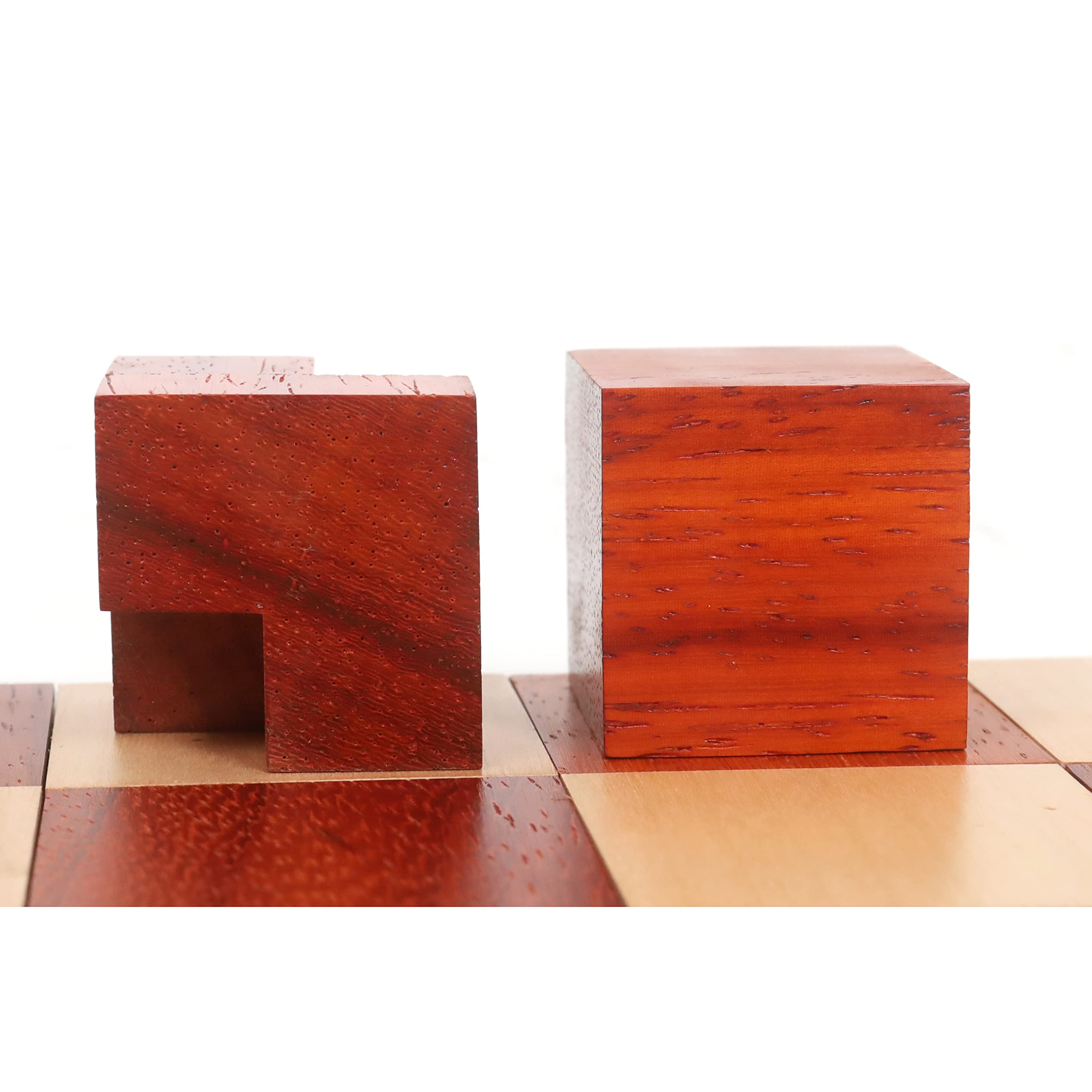 Royal Chess Mall - Juego de ajedrez Bauhaus Reproducido 1923 - Juego de ajedrez de palisandro y tablero de ajedrez