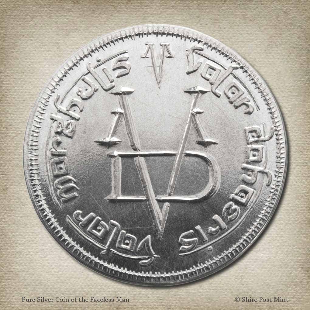 Amazon.com: Silver Token of The Faceless Man : 玩具和遊戲
