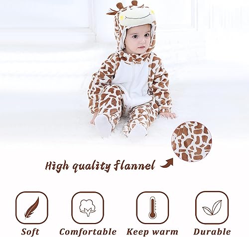 Miniatura 5 de Tonwhar - Mameluco disfraz para bebé de 0 a 3 años, diseño de animales y dibujos animados.