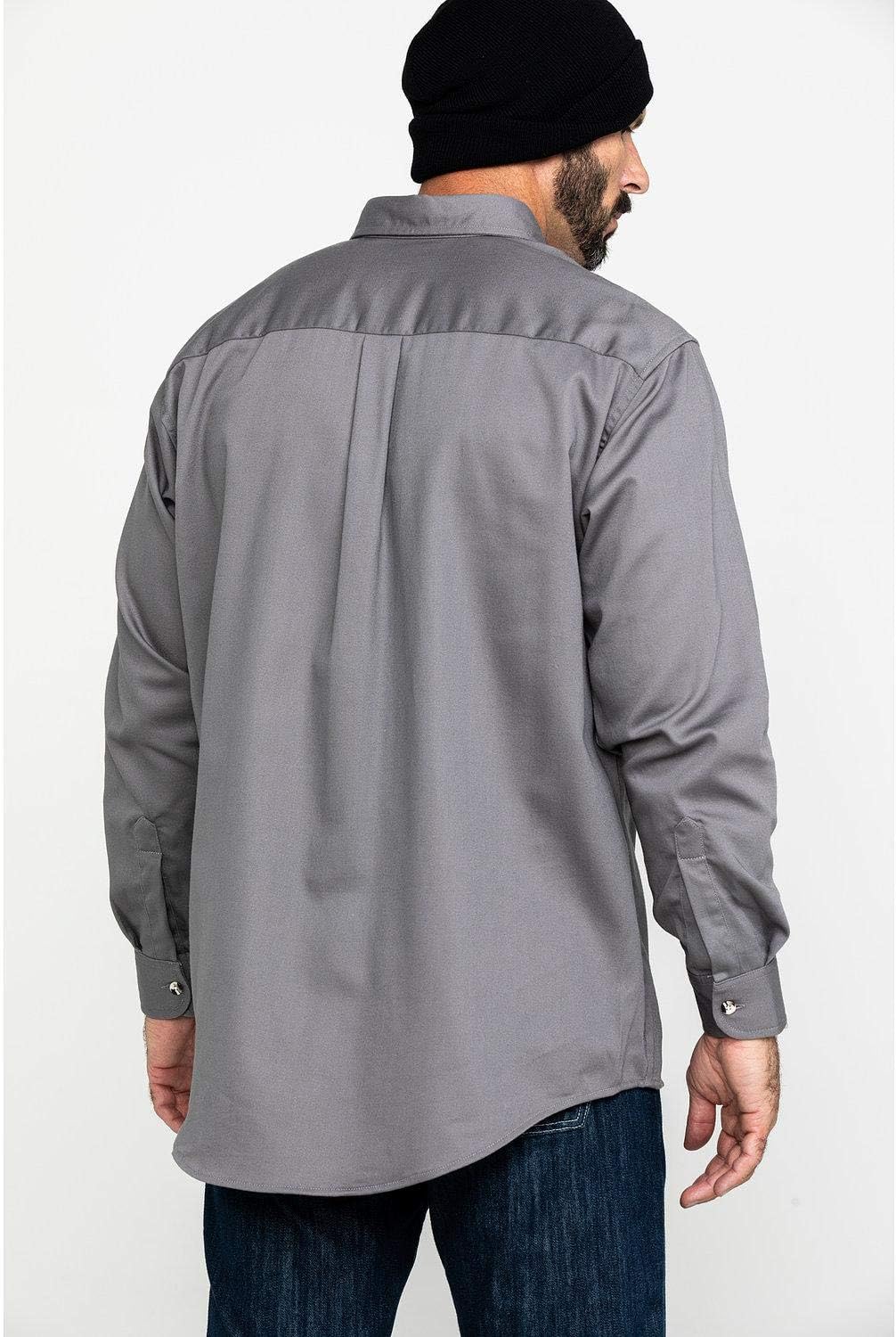 Wrangler Mens Fr Flame Resistant One Pocket Work Shirt - Image 2