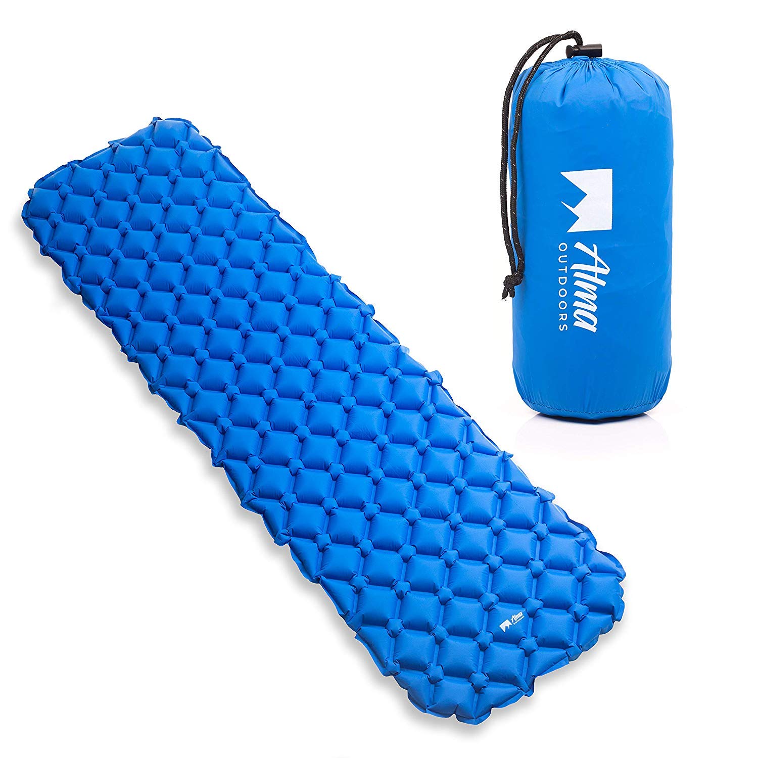 Sleeping Pad for Camping - Ultralight Sleeping Pad for Backpacking, Travel, Hiking and Camping - Heavy Duty Sleep Pad, Inflatable Air Mattress, Lightweight and Compact Air Pads with Bag
