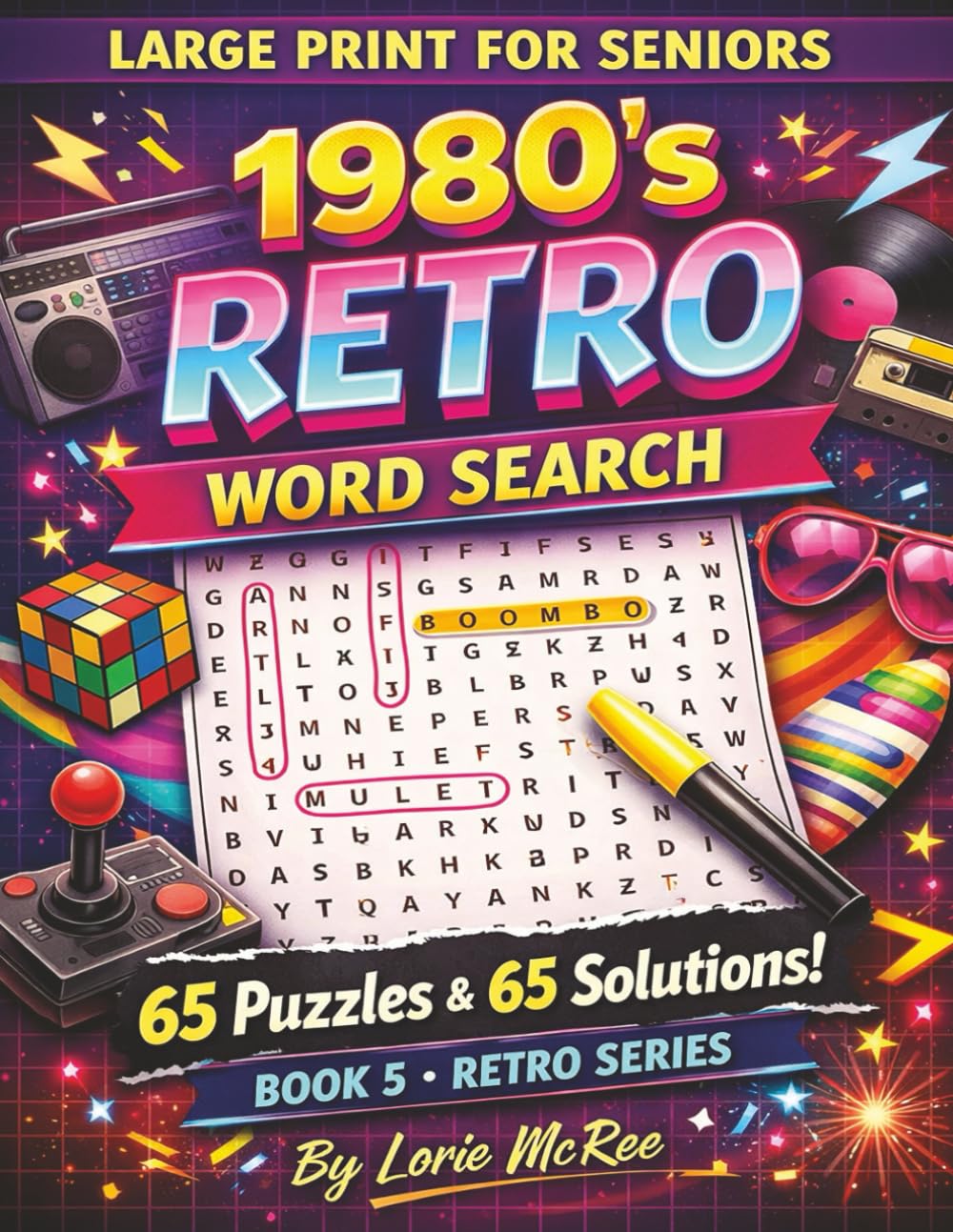 1980’s Retro Word Search Large Print for Seniors: 1980’s Retro Word Search Large Print for Seniors, Large Print Crossword, Nostalgic Cross Word, Cross ... Seniors, (Retro 1950’s Word Search Book 2)