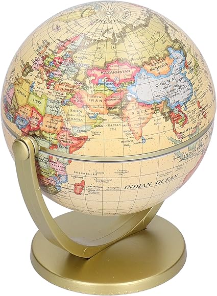 Geographie-Globus, drehbarer Globus Mini-Weltkarte-Globus-Globus für ...