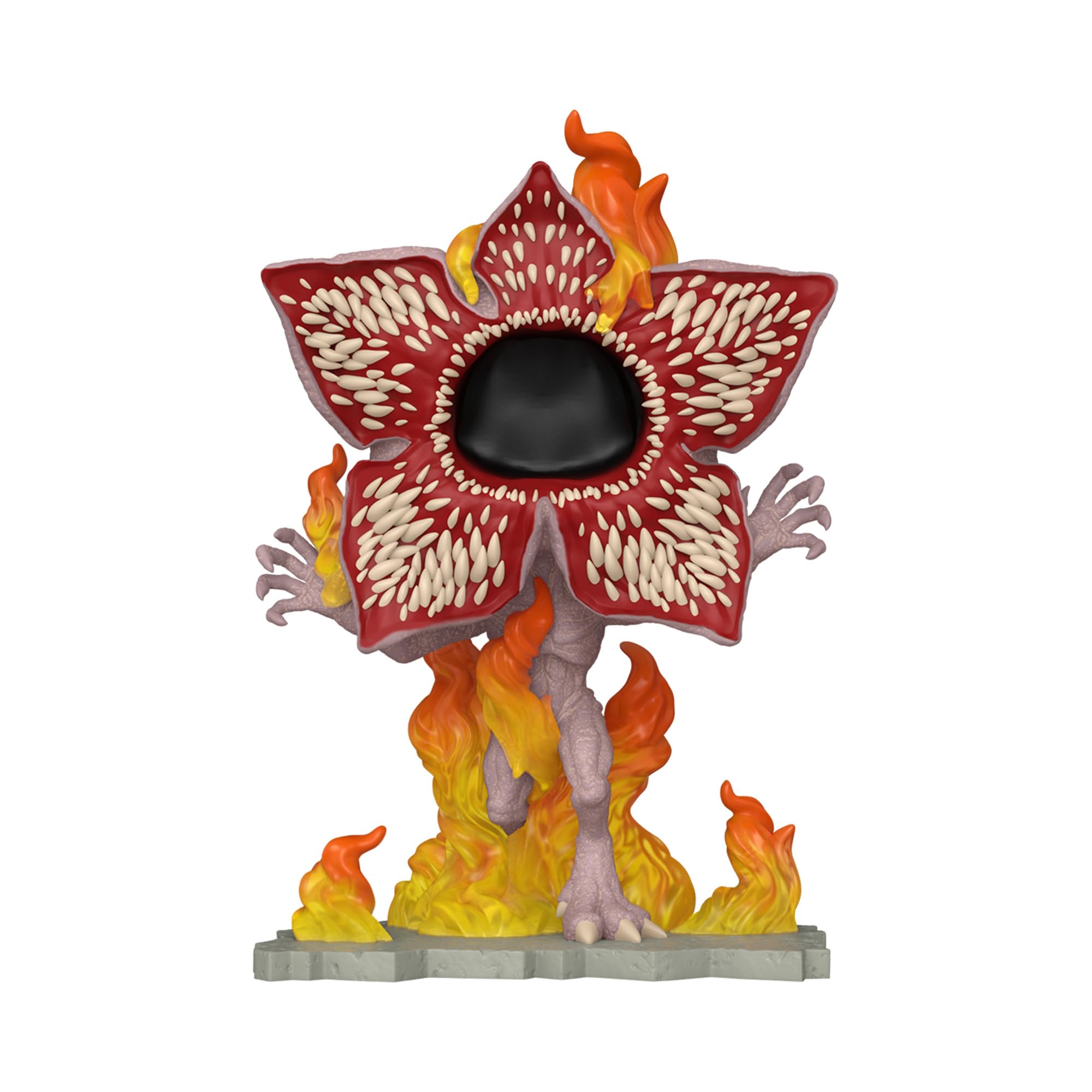 Funko POP! Premium: Netflix Stranger Things - Demogorgon (On Fire) | Gadget Ufficiale Fantasy - Personaggio in Vinile da Collezione - Idea Regalo Compleanno per Fan e Collezionisti