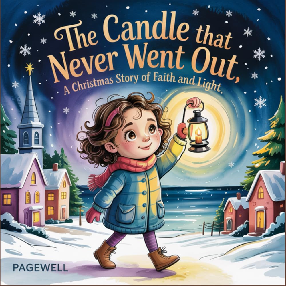 The Candle That Never Went Out: A Christmas Story of Faith and Light | Kids Story Book | Kids Picture Book: A Heartwarming Christian Holiday Tale ... and the Power of Love for Kids Ages 4–9
