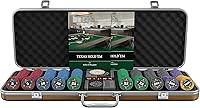 Vista 22 de Bullets Playing Cards Poker Sets with Case - Versatile Denominations for Poker, Blackjack, & Casino Games - Durable & Complete Set - Poker Case with