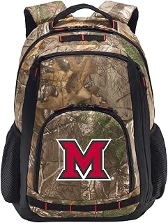 Broad Bay Miami University Camo Backpack - Miami RedHawks Backpacks - Laptop Section
