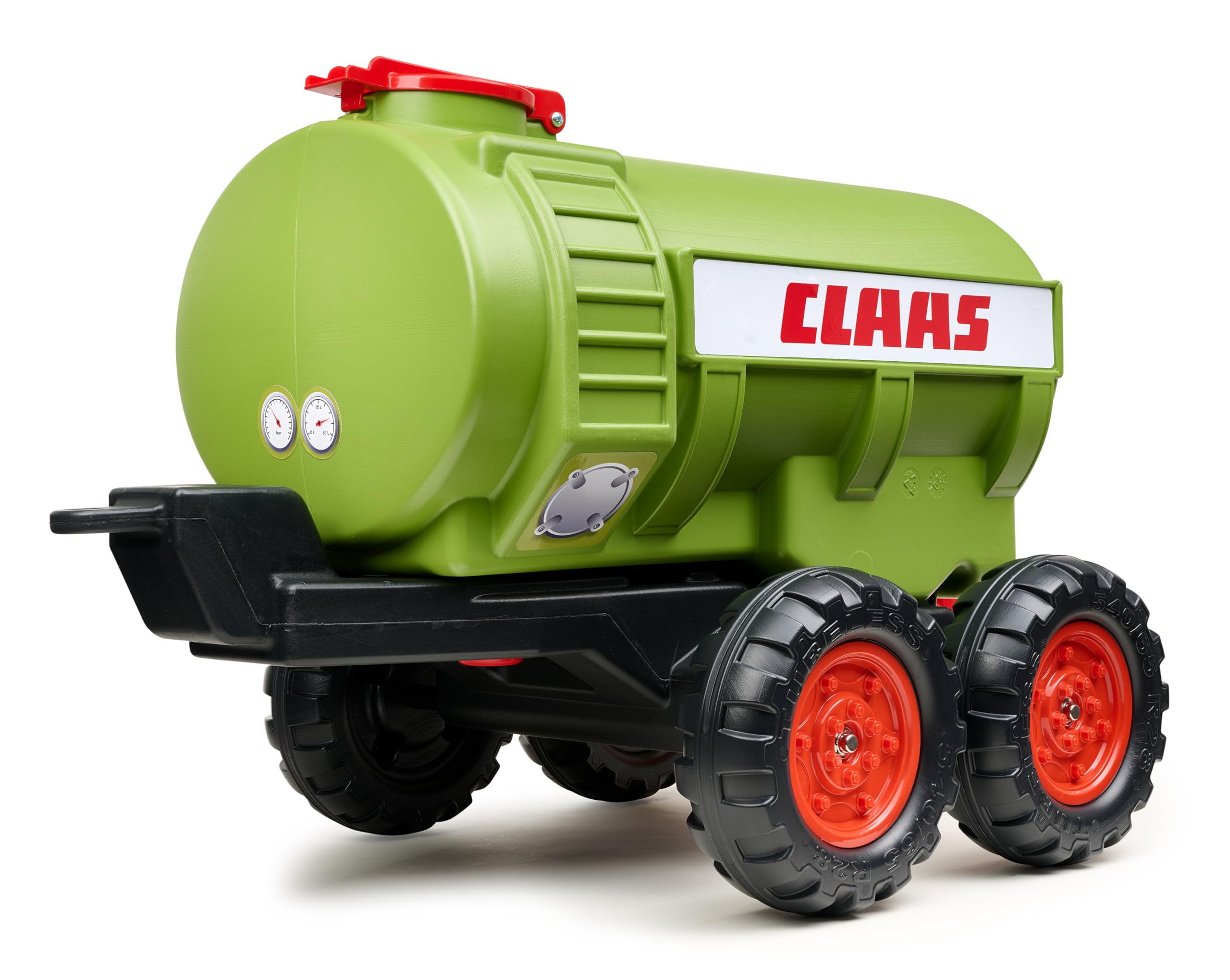 Falk - Przyczepa do zbiornika o dużej pojemności z kranem i rozrzutnikiem - Claas - 30L - Od 3 lat - Kompatybilna z ciągnikami i koparkami Falk 3/7 lat - 100% Wyprodukowano we Francji - R-943C