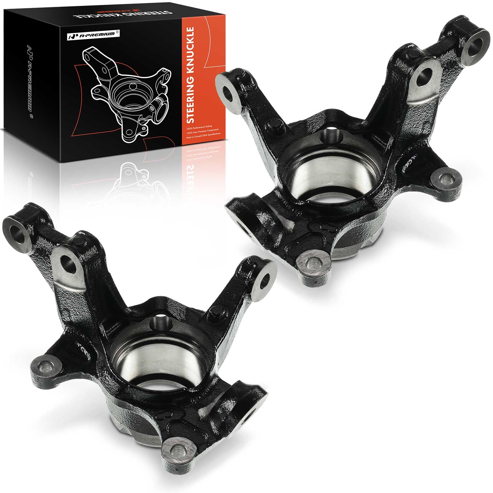 Amazon.com: A-Premium Set of 2 Front Suspension Steering Knuckle