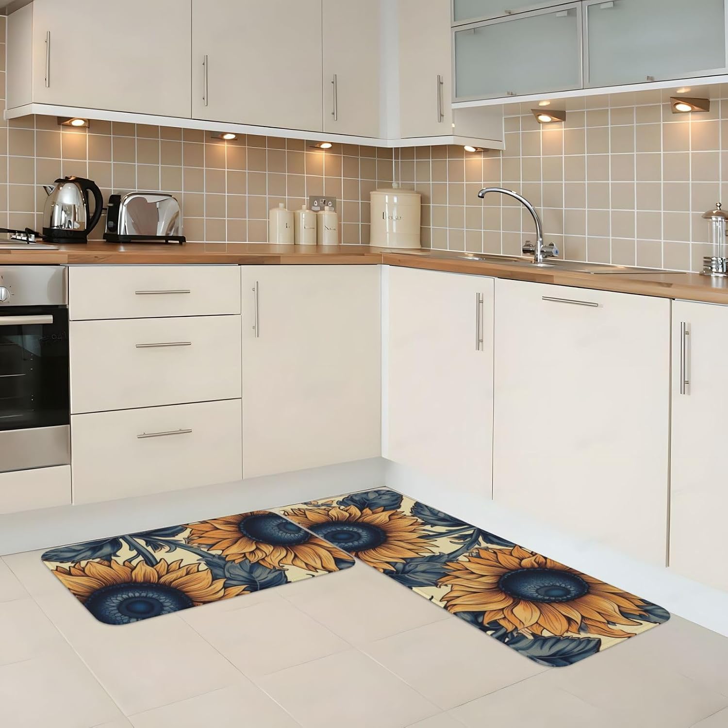 Kitchen Rugs Home Decor Kitchen Mats for Floor Anti Fatigue Kitchen Mats