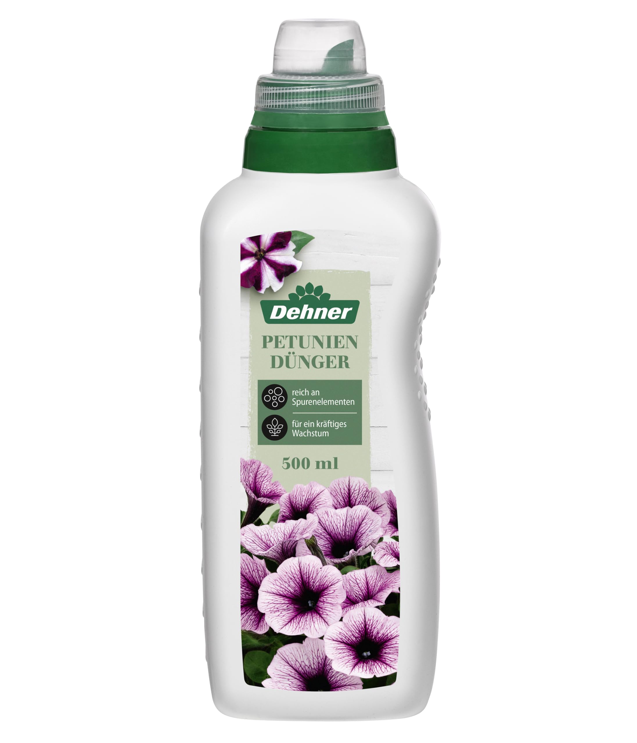 Dehner Petuniendnger, hochwertiger Flssigdnger, Dnger fr Petunien /  Surfinien / Geranien, organischer NPK-Dnger, mit Spurennhrstoffen, 500ml,  fr ca. 75l, bunt : Amazon.de: Garten