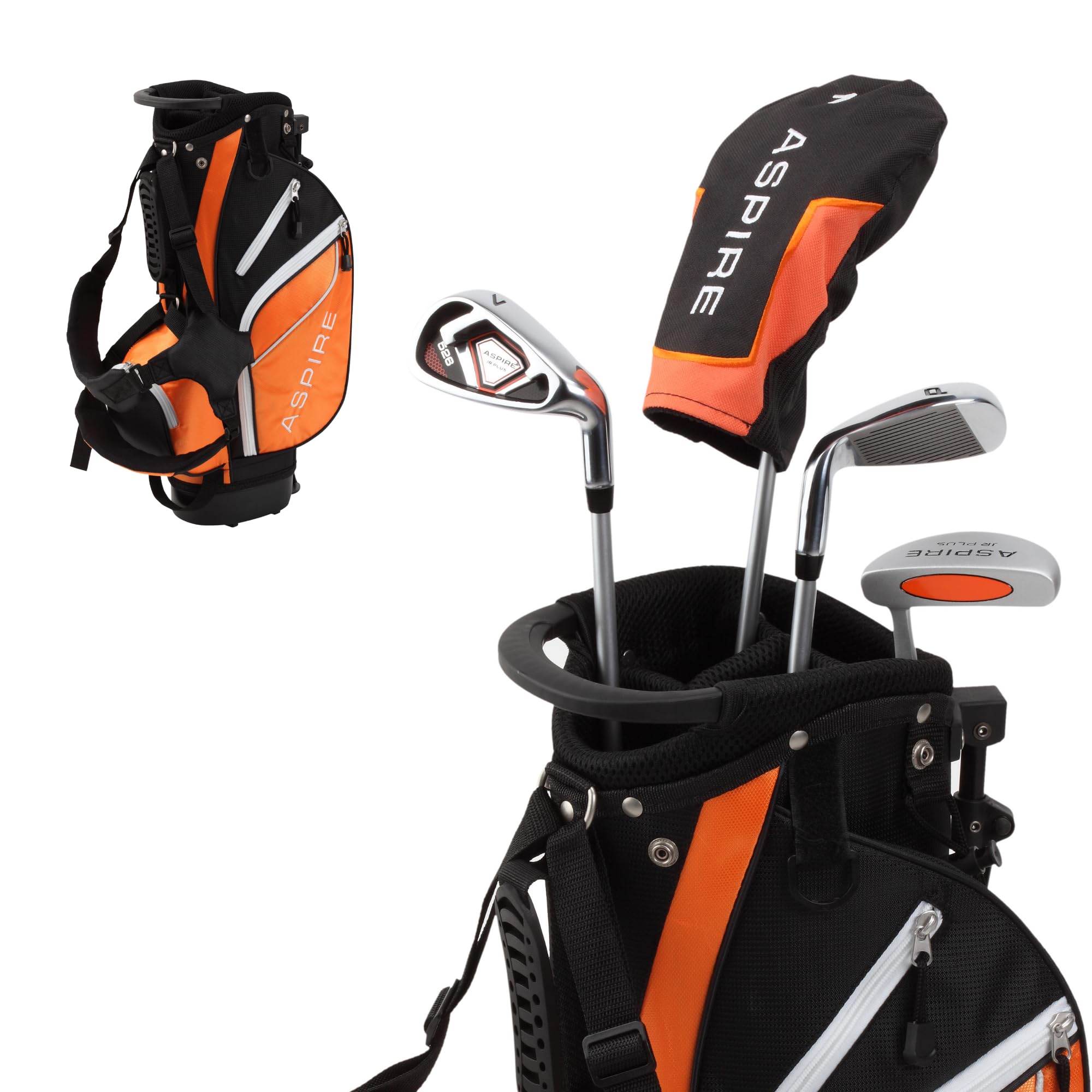 Amazon.co.jp: Aspire Golf ジュニア プラス コンプリートゴルフクラブ 