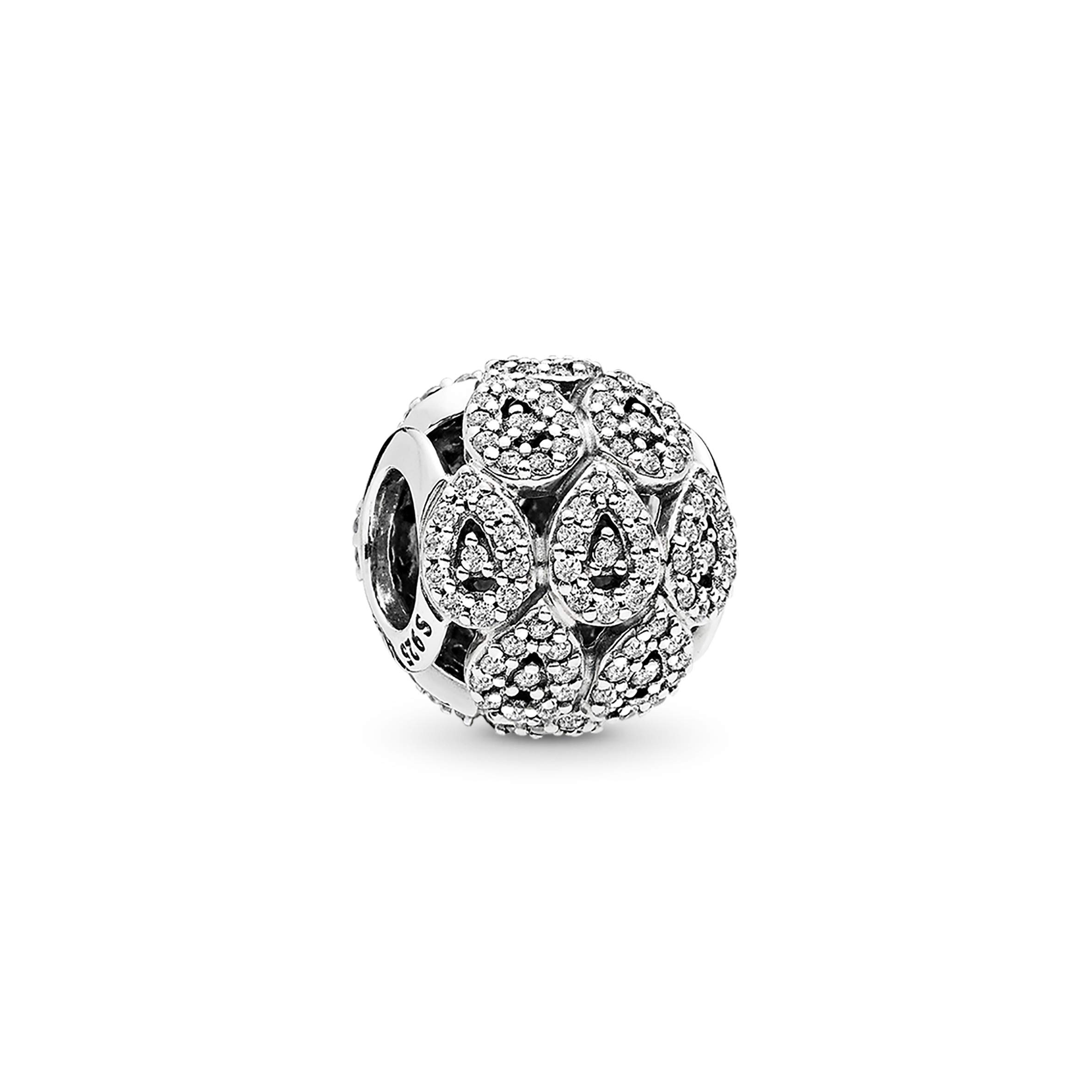 PandoraJewelry Glittering Shapes Cubic Zirconia Charm in Sterling Silver