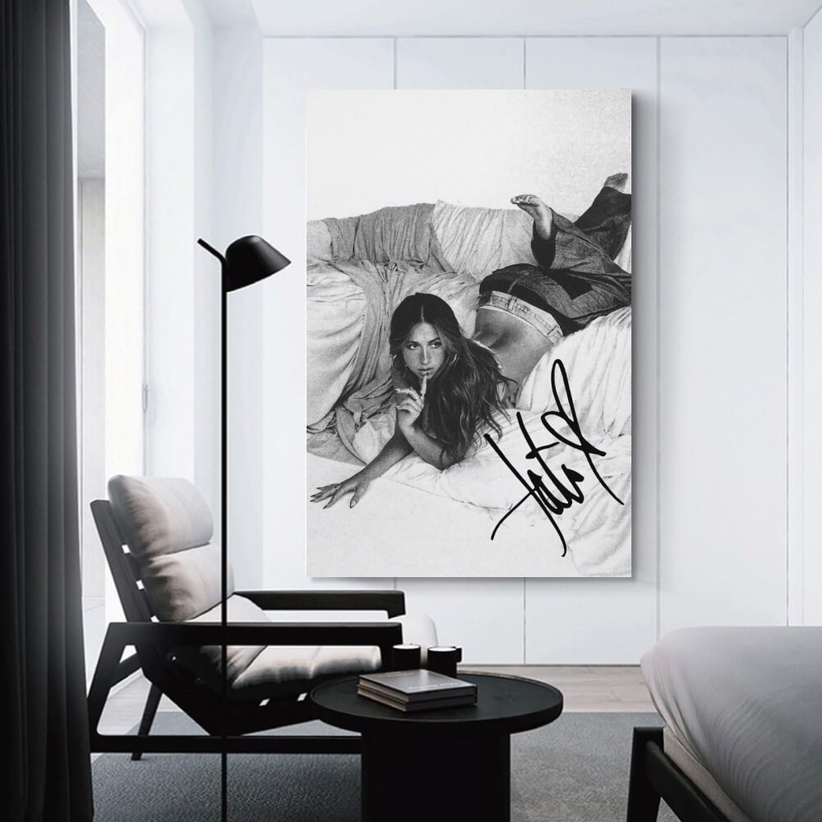 Poster Mural Tate McRae Sur Toile Vintage - Déco Salon Ou Chambre 20x30 Cm Sans Cadre - Impression Qualité Pour Fan - 6