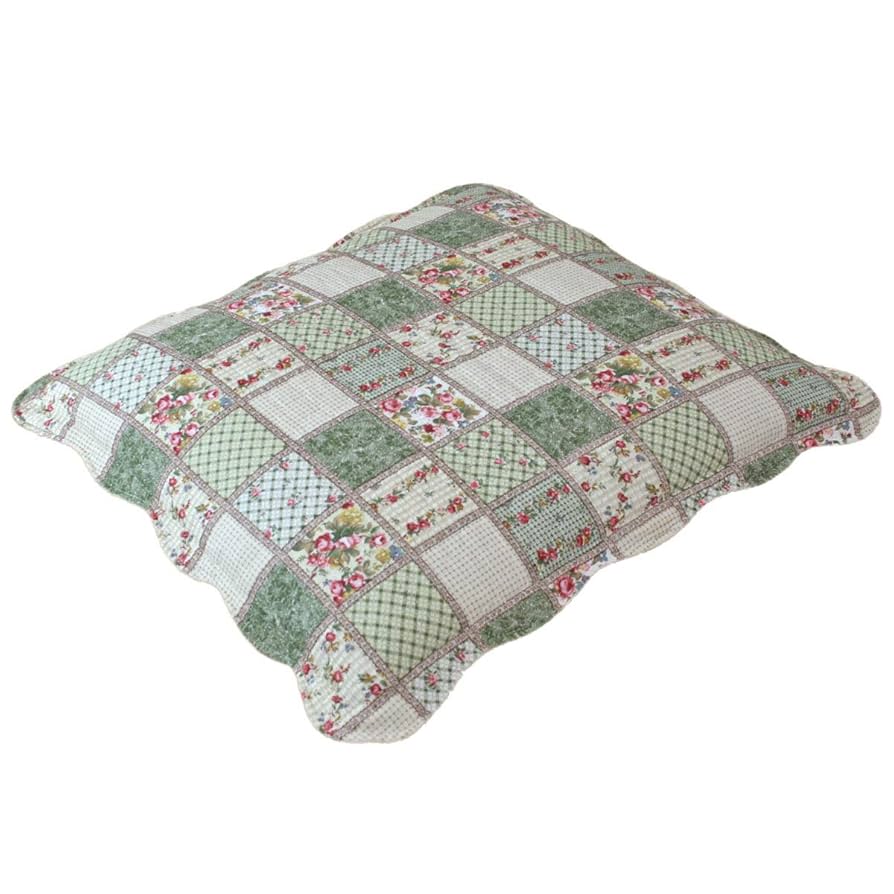 座布団カバー【カーキリーフ】5枚　ハンドメイド 座布団カバー【カーキリーフ】5枚　ハンドメイド