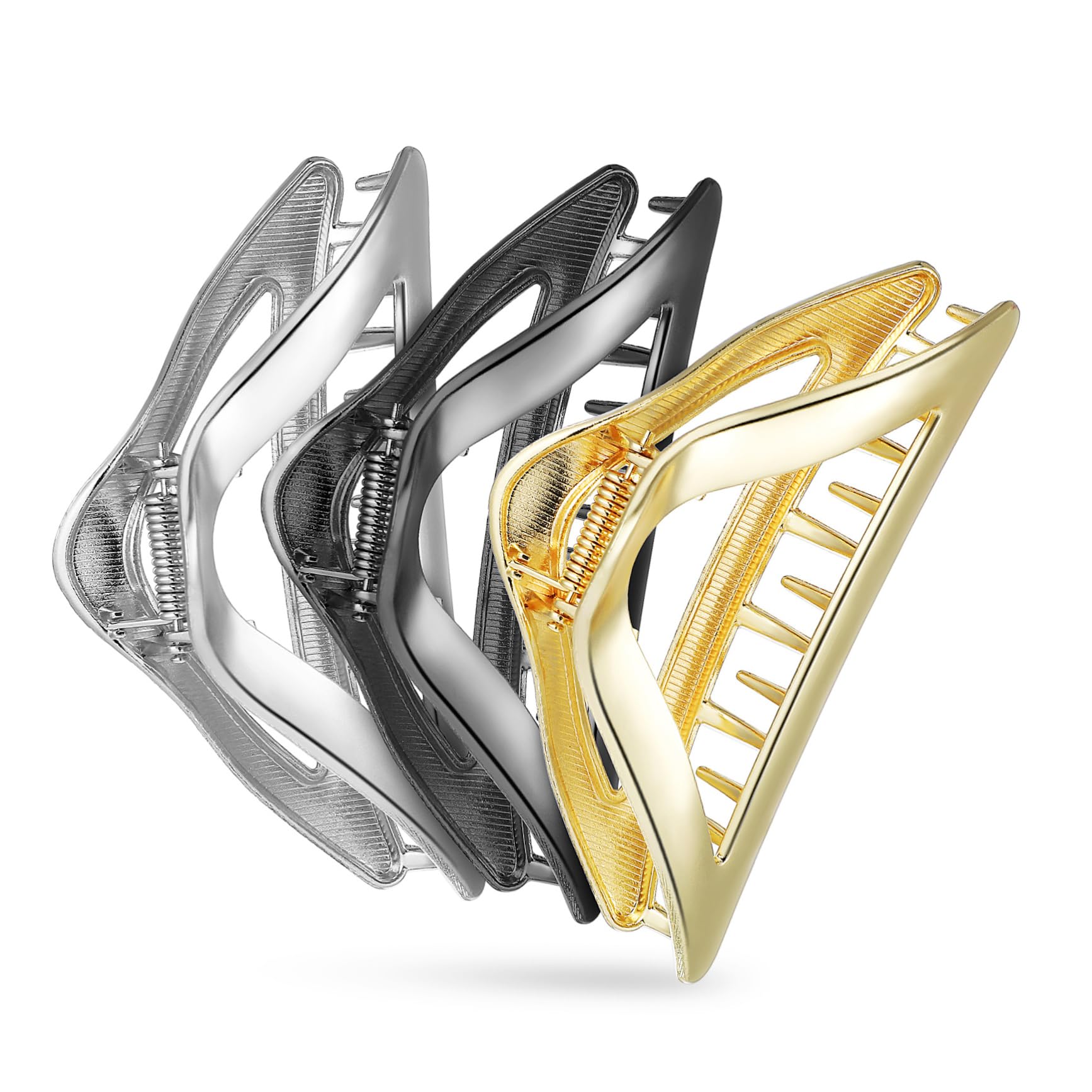 Healeved 9pezzi Fermagli Per Clip Artiglio Resistente Per Spessi Stile Elegante e Versatile Per Donne e Ragazze