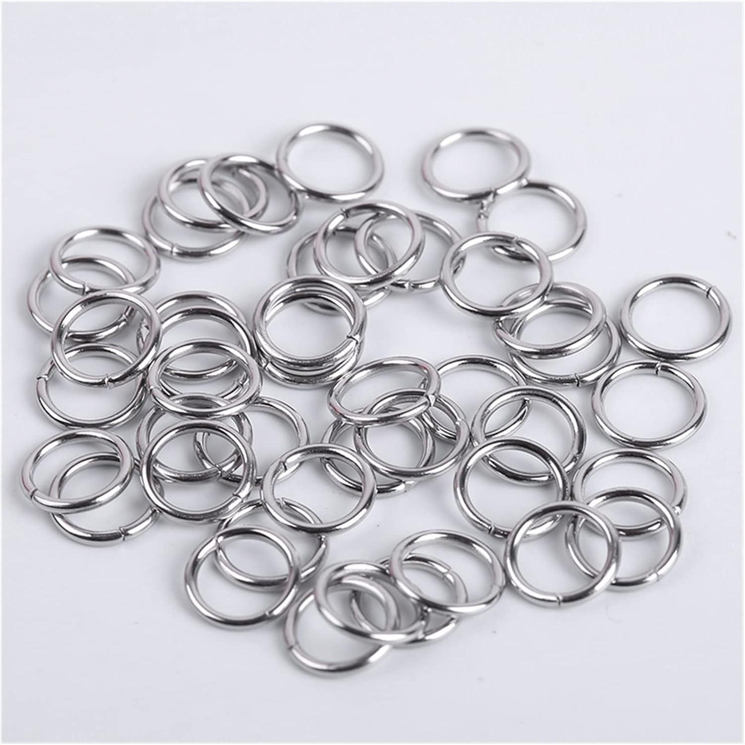 round Jumper Rings Connectors,Metal Mini Split Hoops,jump