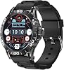 JELLOO Smart Watches for Men AnswerMake Call 1.32'' HD Business Sports Smartwatch with 110 Sports Modes Heart Rate SpO2 Sleep Monitor Pedometer Calories Smart Watch for iPhone and Android Phones