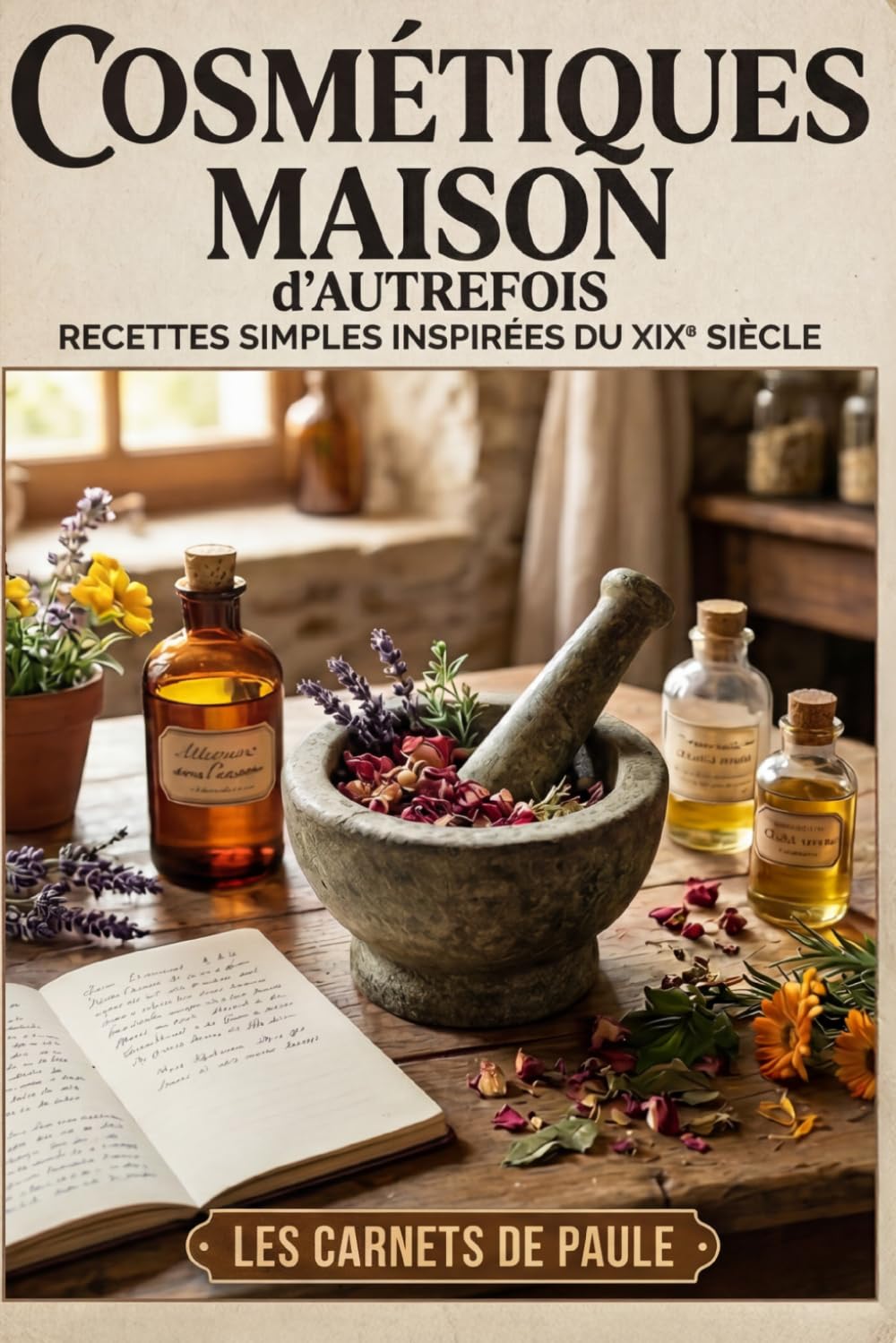 Cosmétiques maison d'autrefois: Recettes simples inspirées du XIXe siècle