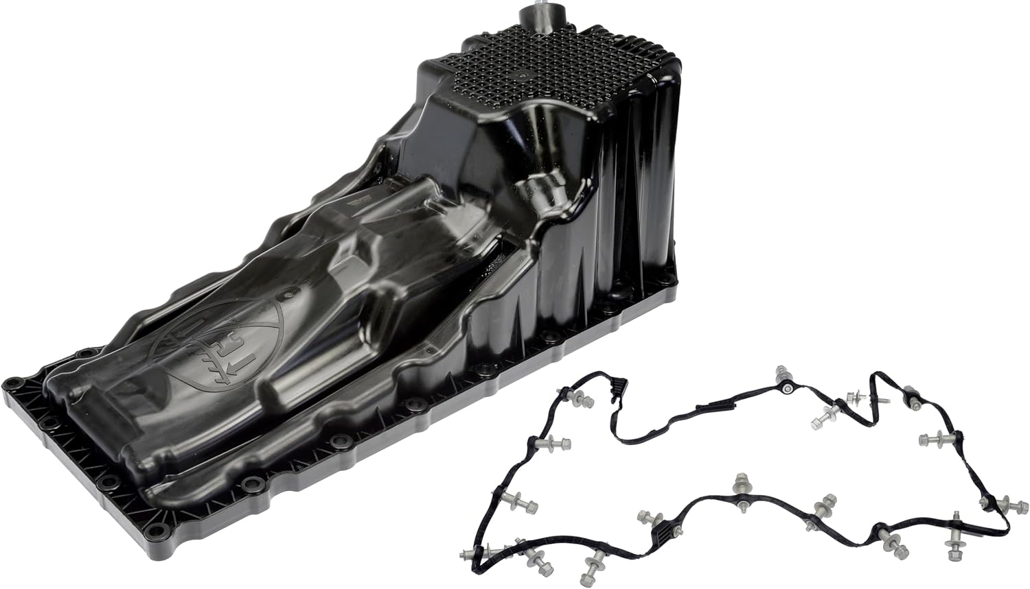 Dorman 266-011 Engine Oil Pan Compatible with Select Dodge/Jeep Models