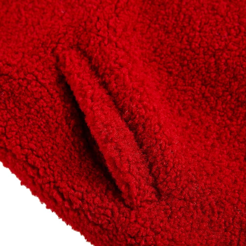 rrhss Baby Girls Faux Fur Teddy Long Coat Toddler Kids Winter Fleece Jacket Warm Outwear Clothes - Image 4