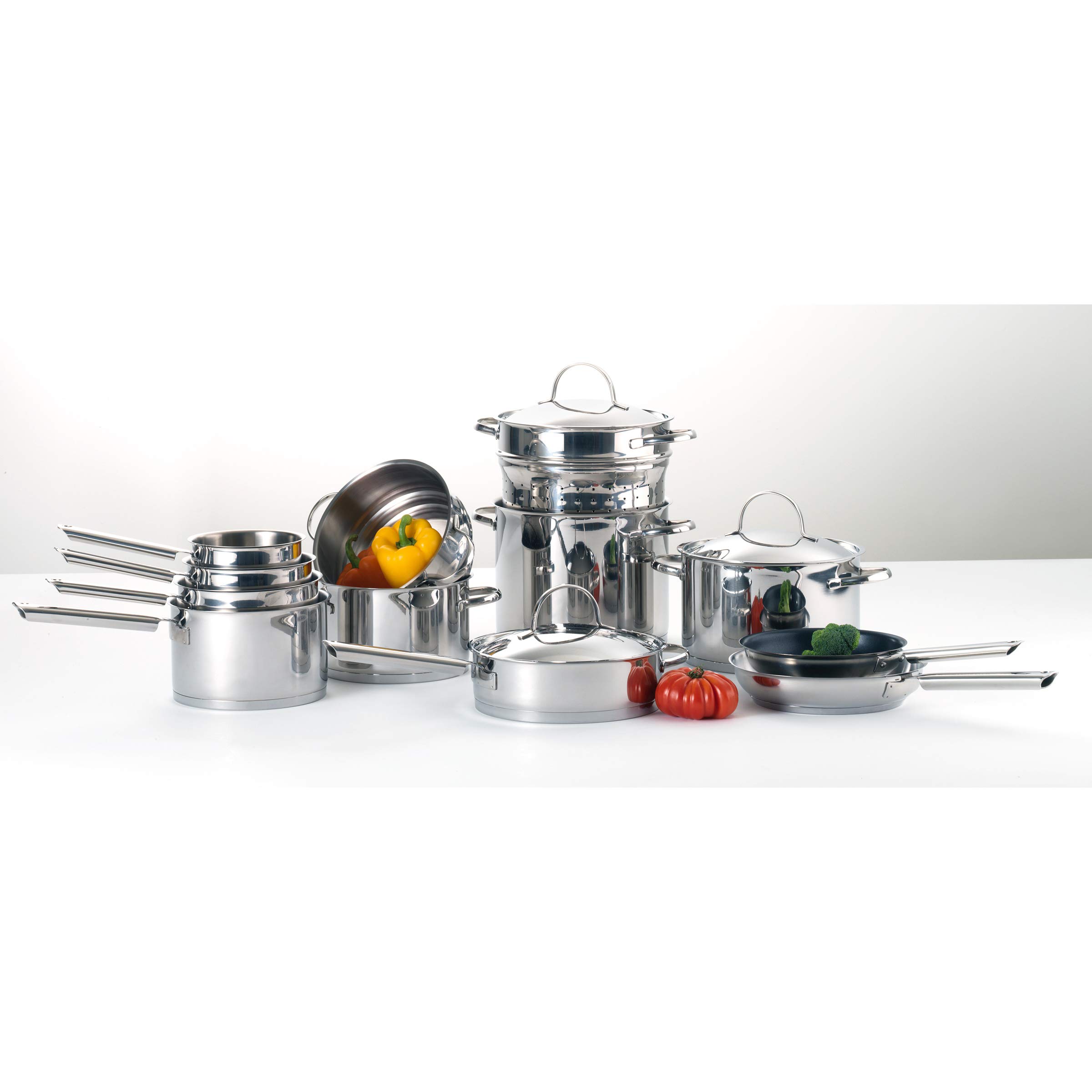 Cuisinox Elysée C61500WX13892 uniwersalny parowar, 20/22/24 cm, stal nierdzewna