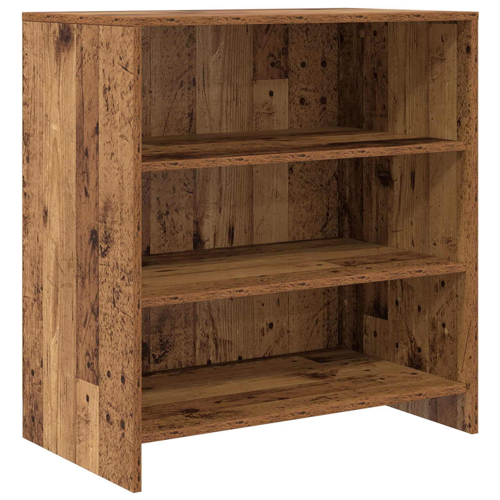 Credenza marrone, 70 x 41 x 75 cm, in legno, per soggiorno