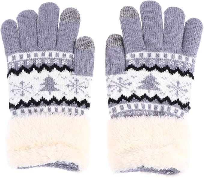 Magic Stretch Winter Handschuhe - Warme Strickhandschuhe Einheitsgröße