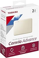 Vista 11 de Toshiba Canvio Advance HDTCA20XW3AA - Disco duro externo portátil de 2 TB USB 3.0, color blanco