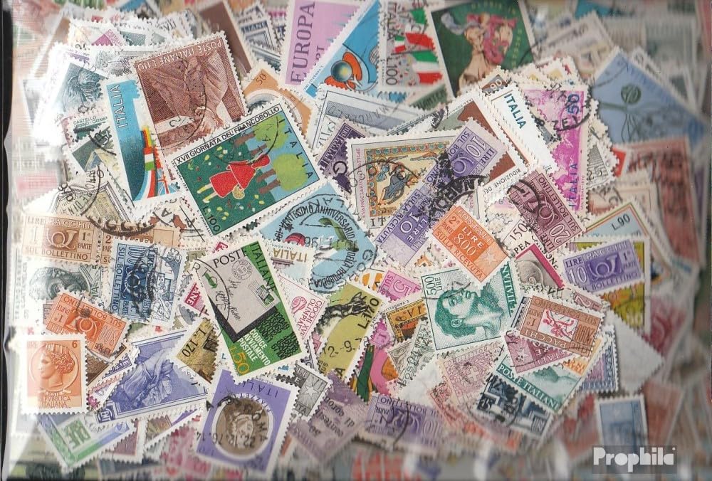 Italia 1.000 varios sellos (sellos para los coleccionistas)