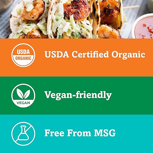 Miniatura 5 de La Preferida Mexican Foods, Condimento orgánico para tacos de pescado, sin MSG ni conservantes artificiales, 1 onza (paquete de 12)