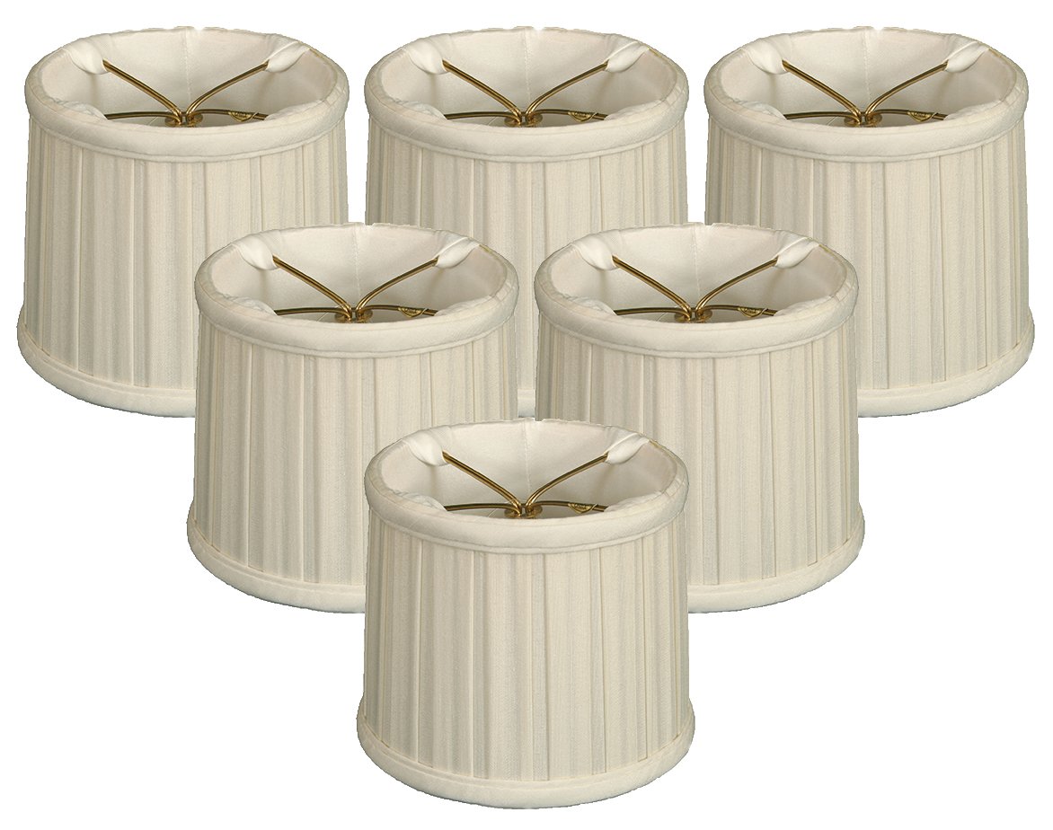 Abat-jour lustre à pli anglais Royal Designs pour remplacer 6 pièces