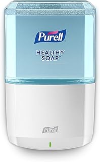 PURELL ES6 Automatic Hand Soap Dispenser, White, Compatible with 1200 mL PURELL ES6 Hand Soap Refills (Pack of 1) - 6430-01 - Manufactured by GOJO, Inc.
