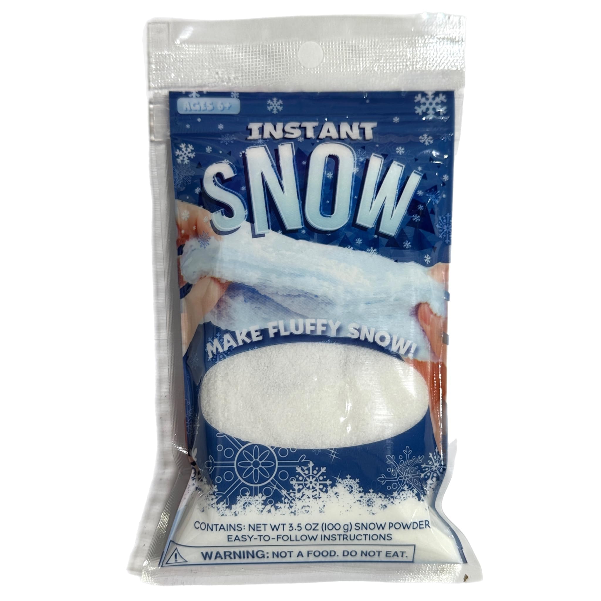Artificial Snow Powder – Instant Snow Powder for Kids | Sodium Polyacrylate Slush Powder Snow Making Kit | Fun Science Toy Instant Artificial Snow Magic Create Realistic Fluffy Snow Instantly-picture-11