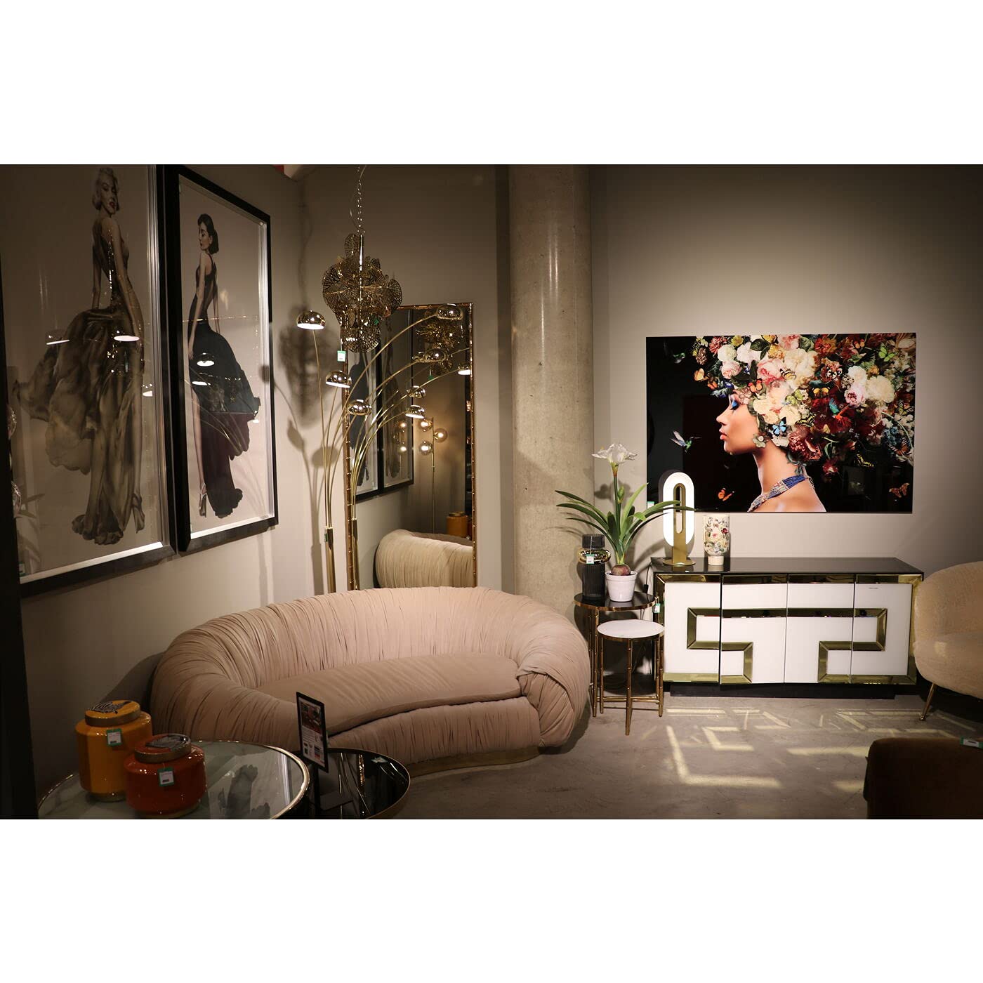 Kare Design Glasbild 100x150 Cm – Abstraktes Kunstwerk Auf Sicherheitsglas, Moderne Wanddekoration