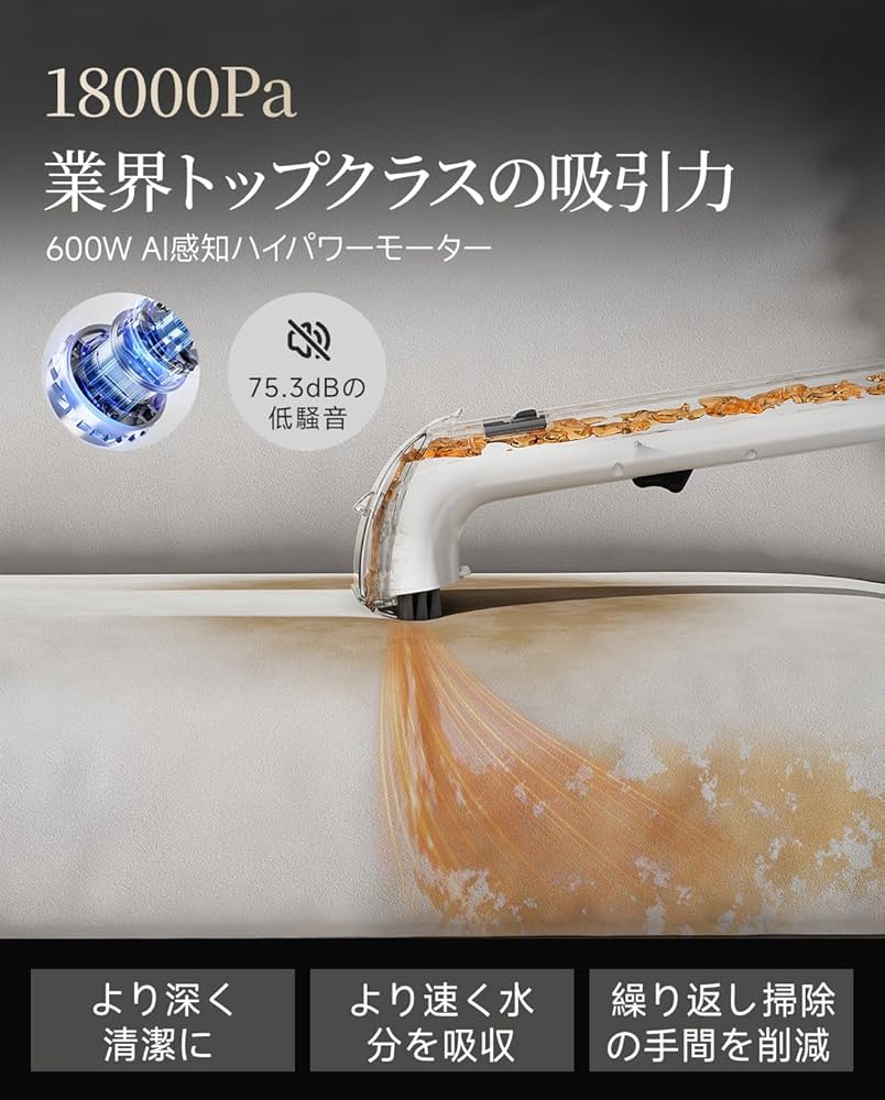 Amazon.co.jp: 【吸引力がパワーアップ 15000Pa超強吸引力】uwant