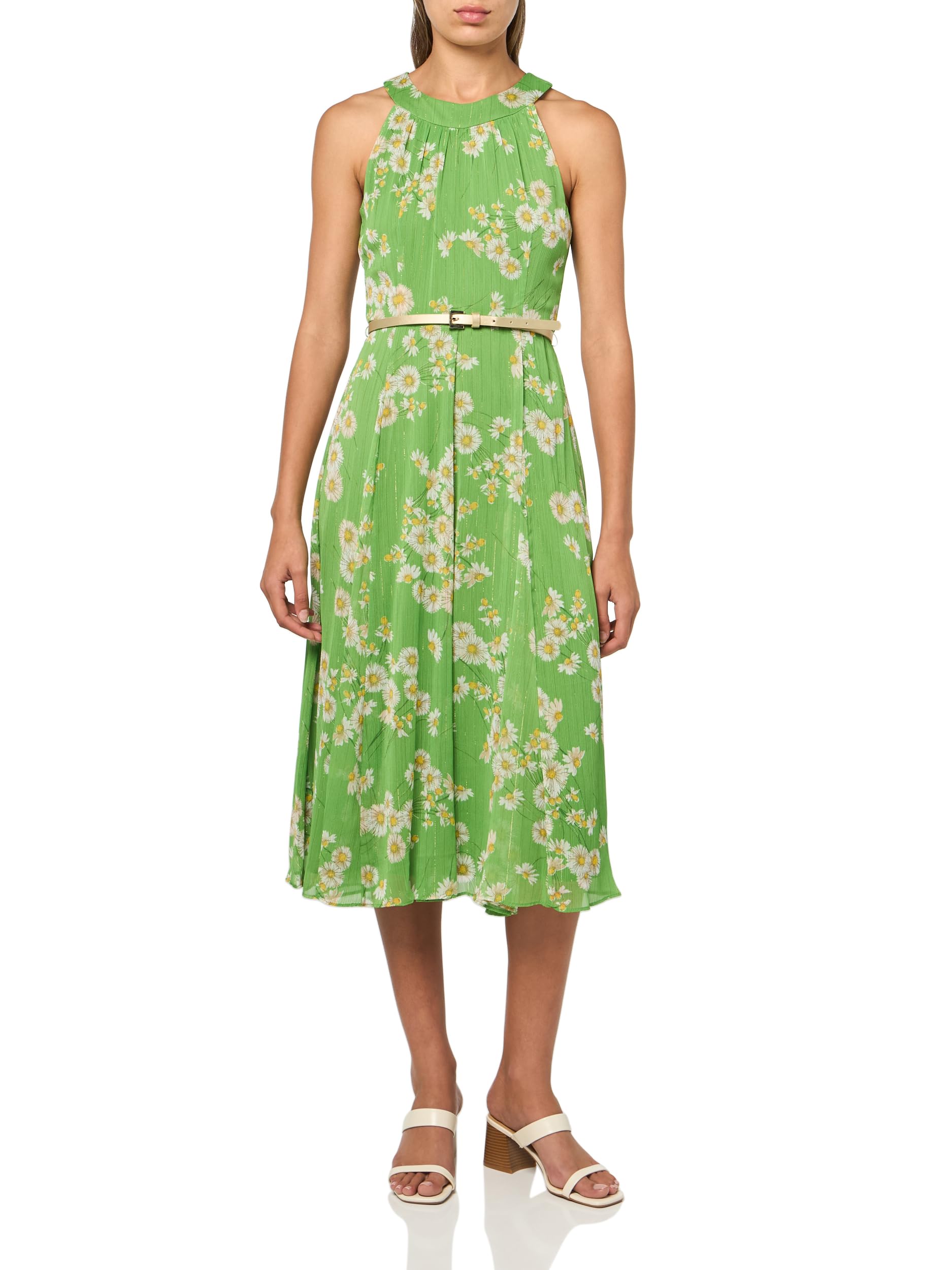 

                                                    Tommy Hilfiger Women's Midi Dress Dresses, Tea Tre