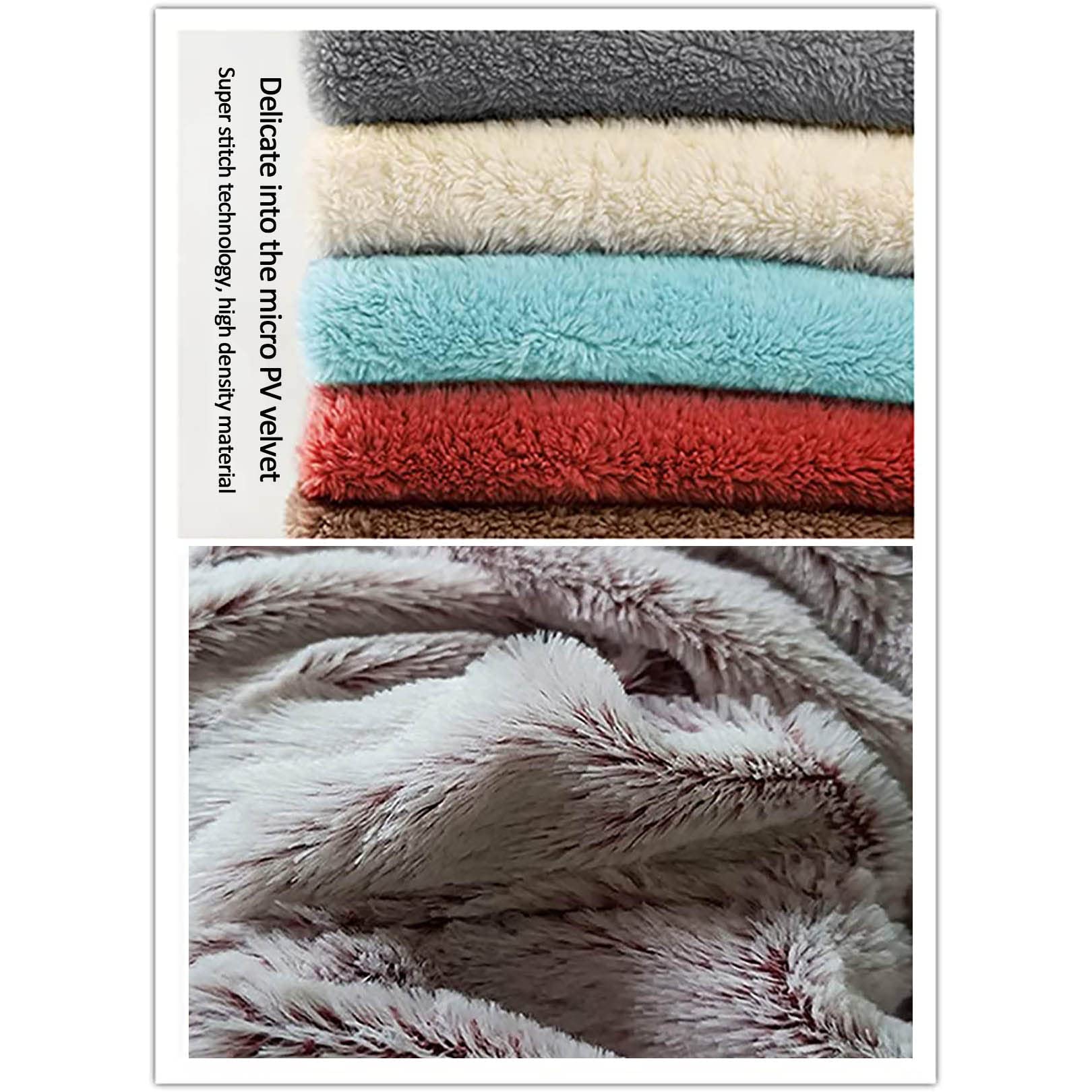 Super Big Bean Bag Chair Cover, (ce n'était qu'une Couverture) Meubles de Salon Big Round Soft Fluffy Fausse Fourrure Lazy Sofa Bed Cover