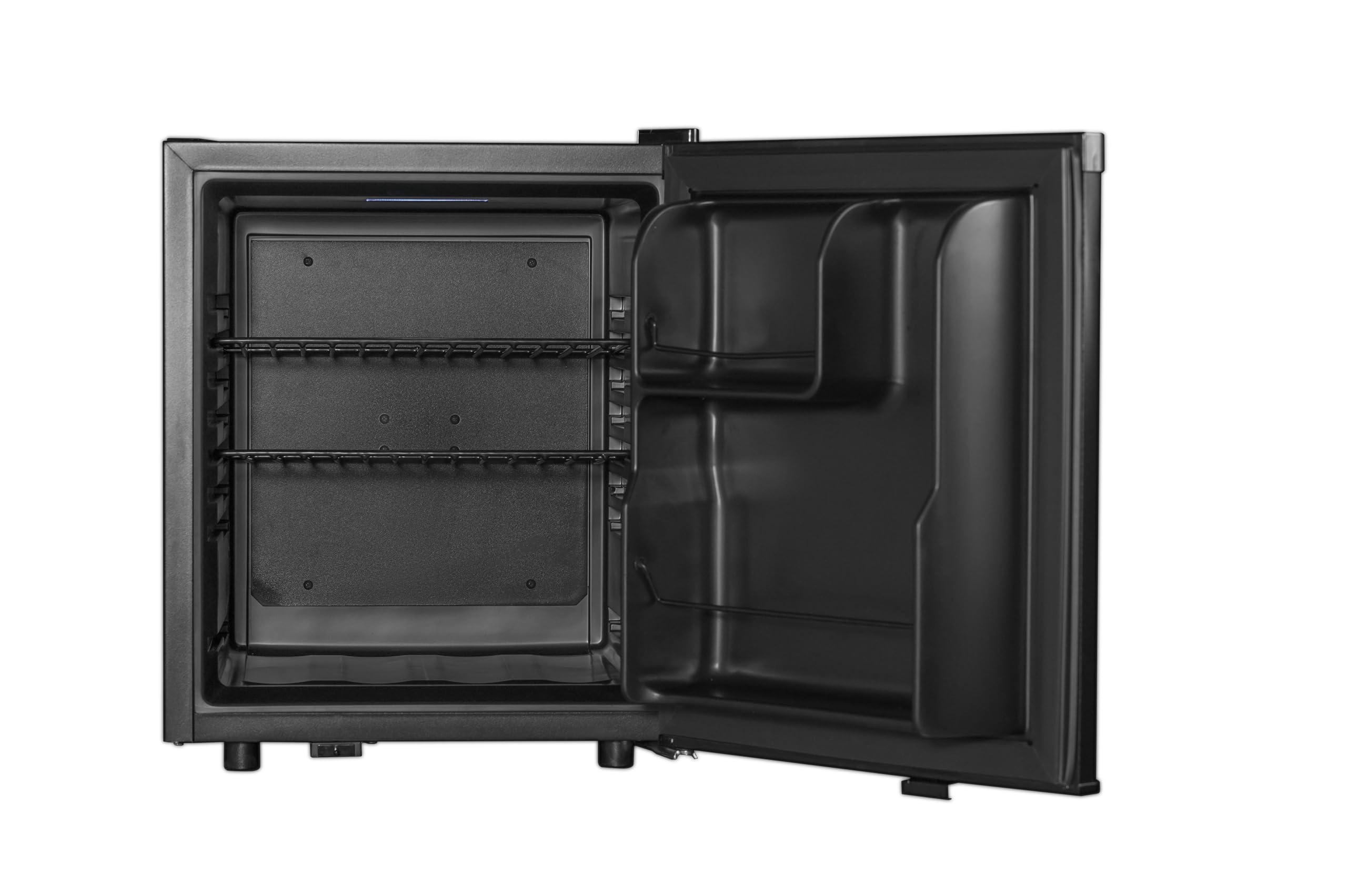 METRO Professional Minibar GMB1045B 43 x 48.7 x 52 cm 45 L Thermostat Mécanique 2 Étagères Éclairage Intérieur LED Noir
